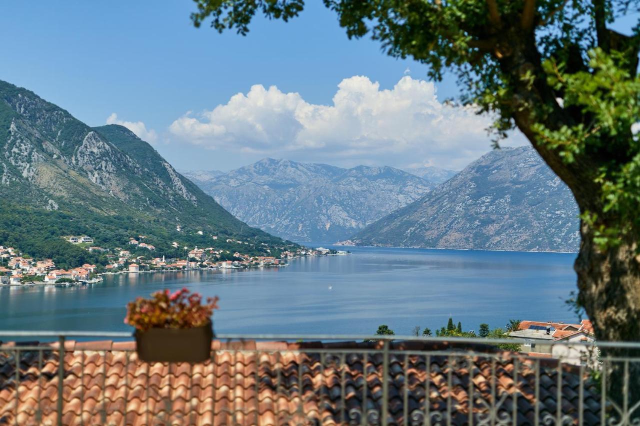 Our Sunset Apartments With Pool And Sea View Kotor Dış mekan fotoğraf
